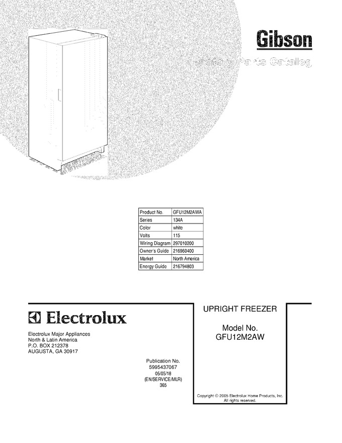 Diagram for GFU12M2AWA