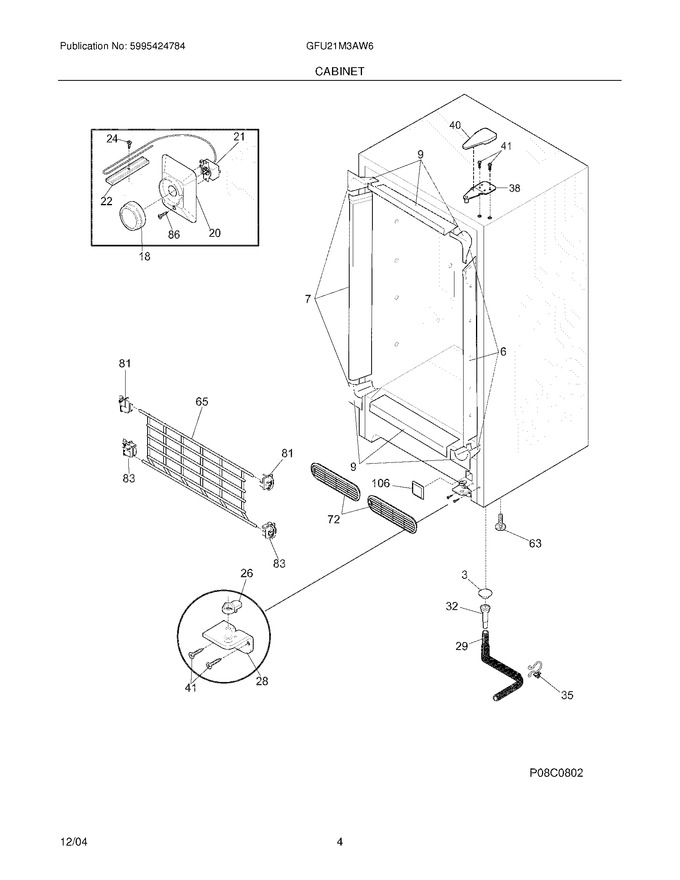 Diagram for GFU21M3AW6