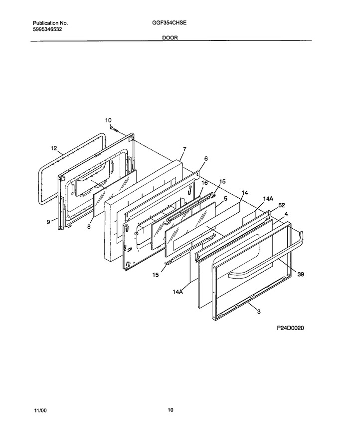 Diagram for GGF354CHSE