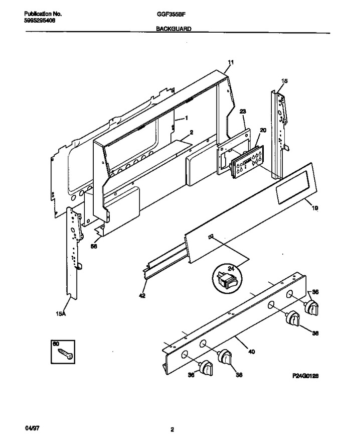 Diagram for GGF355BFWA