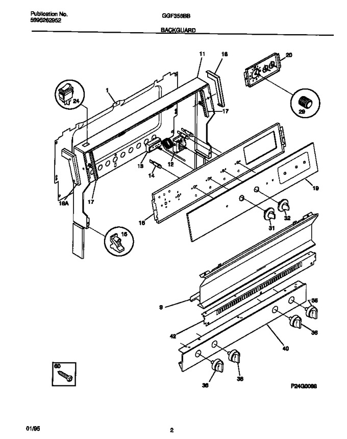 Diagram for GGF356BBWA