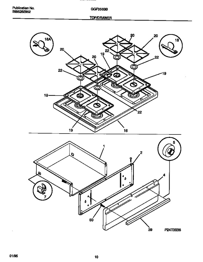 Diagram for GGF356BBWA