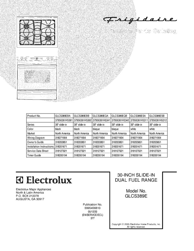 Diagram for GLCS389ESB