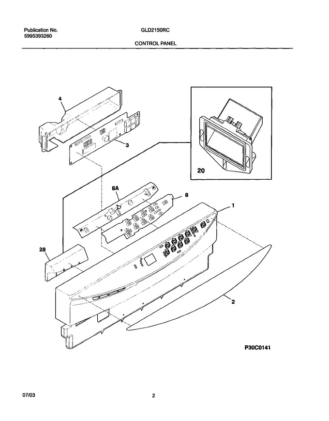 Diagram for GLD2150RCQ0