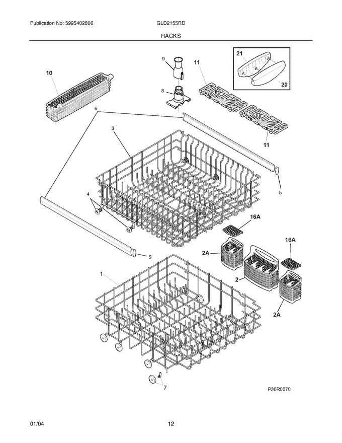 Diagram for GLD2155RDB0