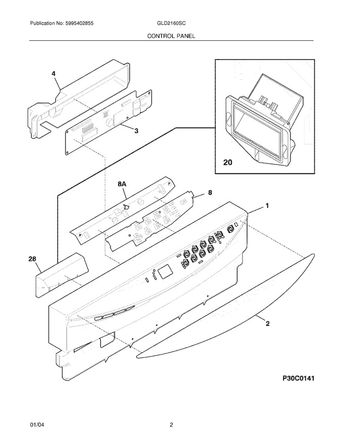 Diagram for GLD2160SCB1