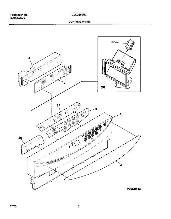 Diagram for GLD2350RCQ0