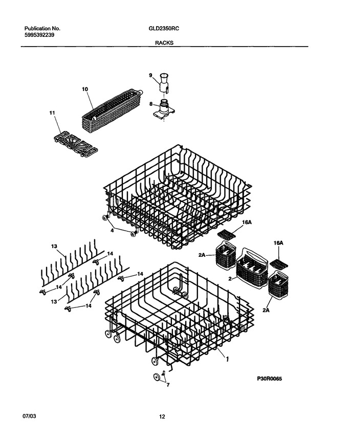 Diagram for GLD2350RCQ0