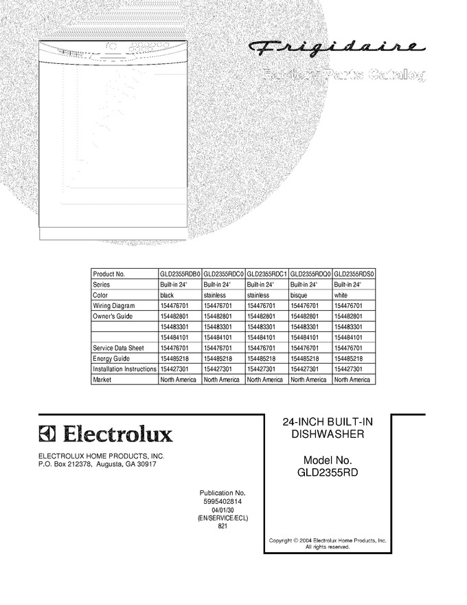 Diagram for GLD2355RDB0