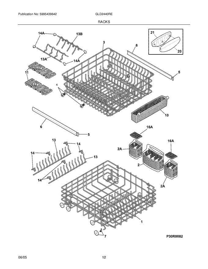 Diagram for GLD2440REB0