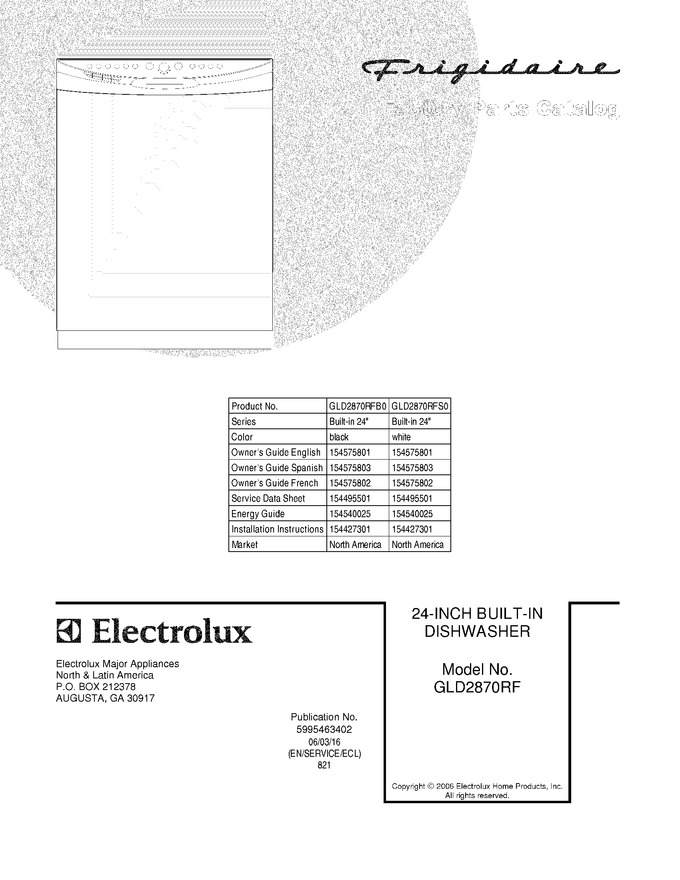 Diagram for GLD2870RFS0
