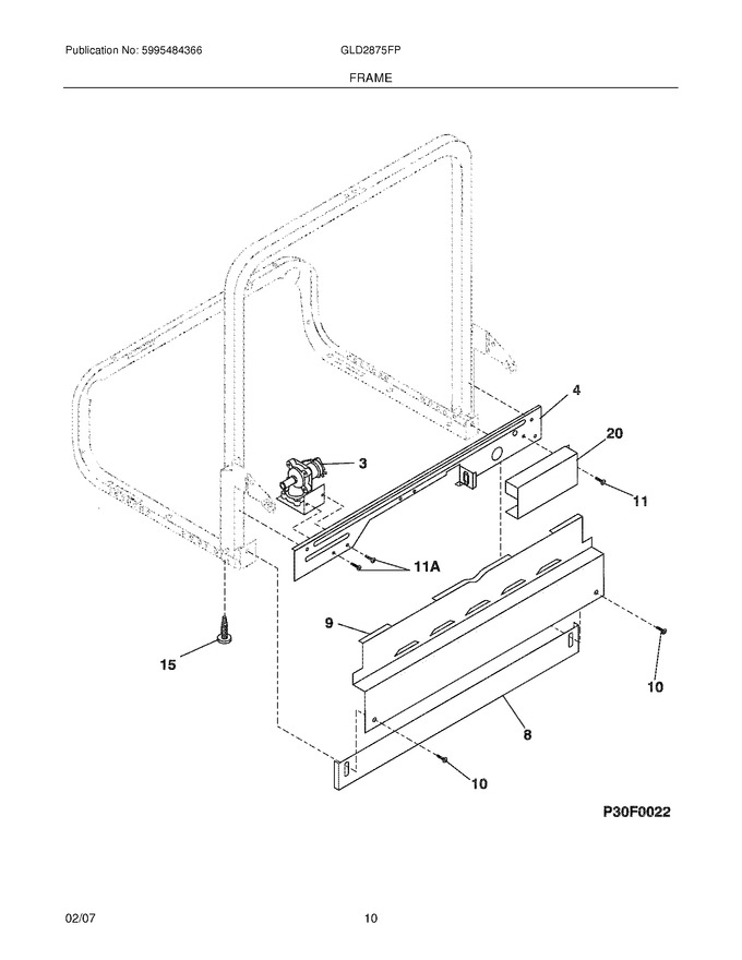 Diagram for GLD2875FPW1