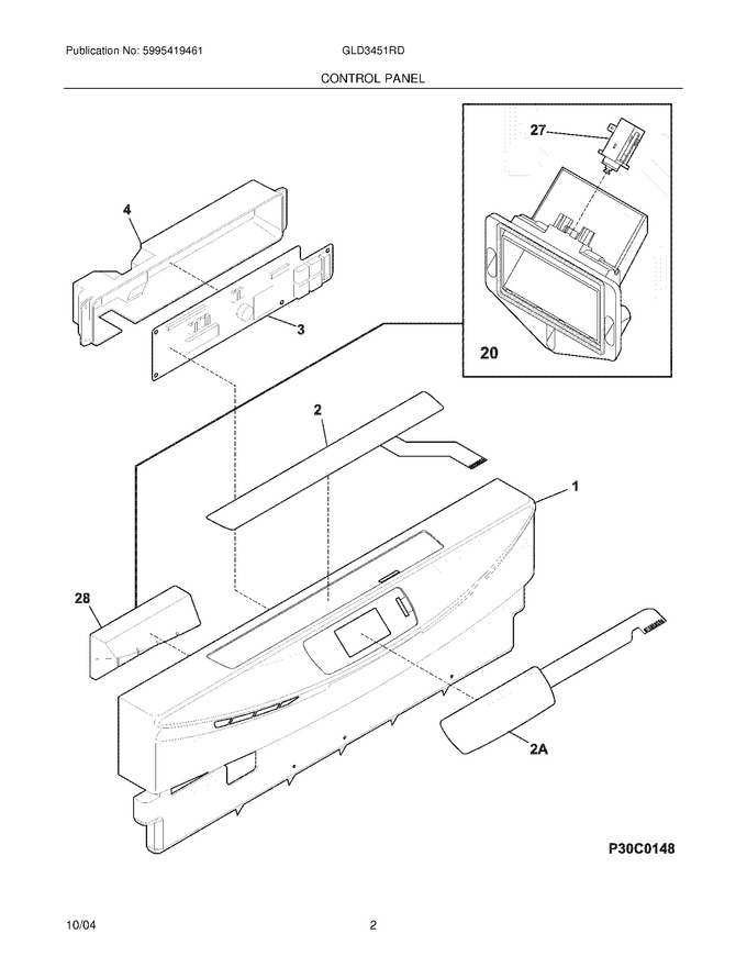 Diagram for GLD3451RDB0