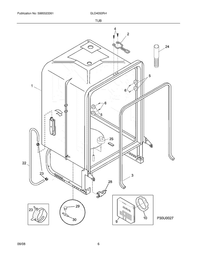 Diagram for GLD4050RHB0