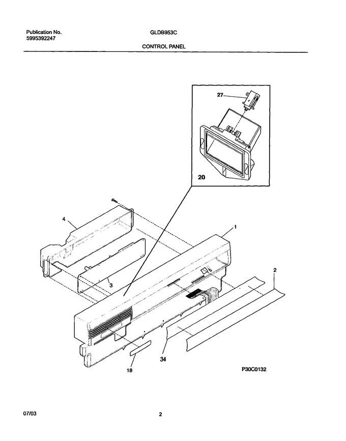 Diagram for GLDB953CB0