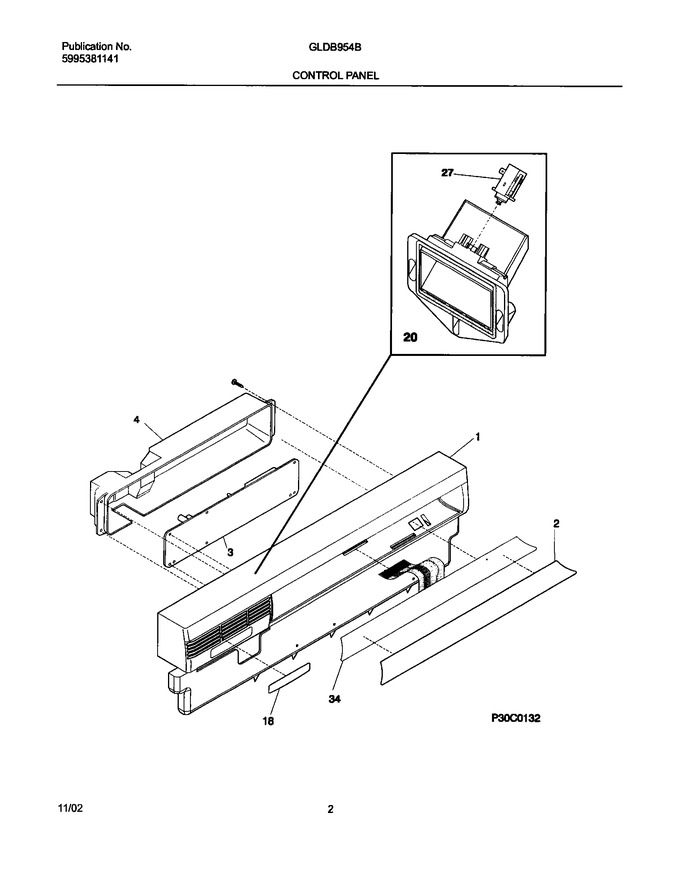 Diagram for GLDB954BB1