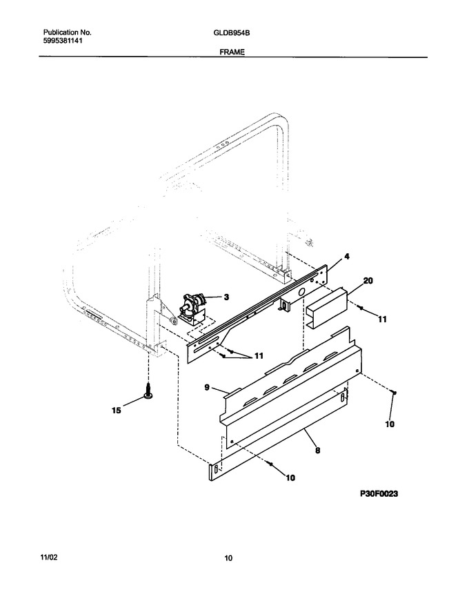 Diagram for GLDB954BS1