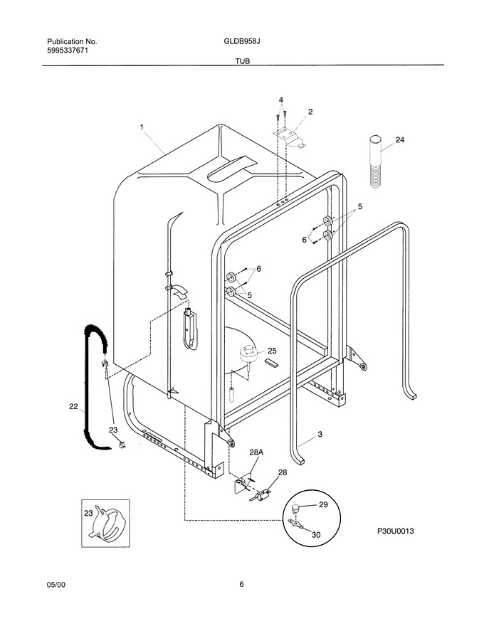 Diagram for GLDB958JS0