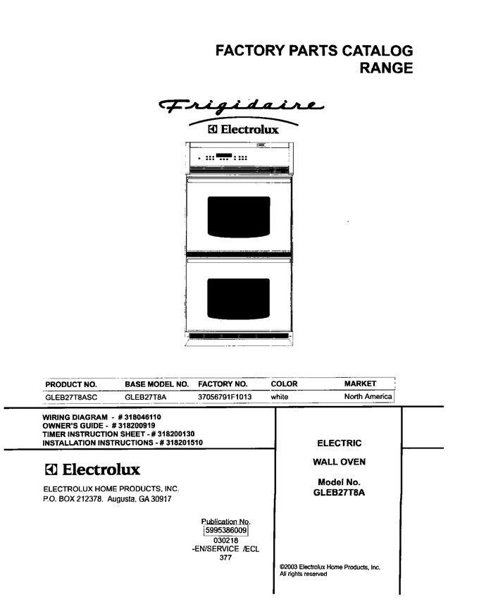 Diagram for GLEB27T8ASC