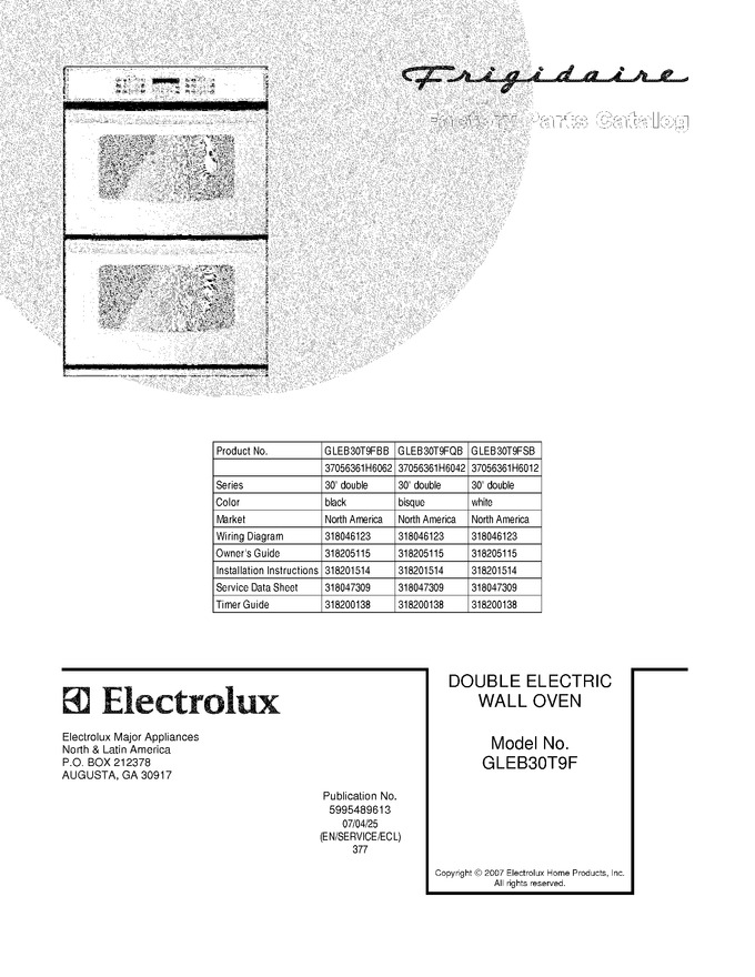 Diagram for GLEB30T9FQB