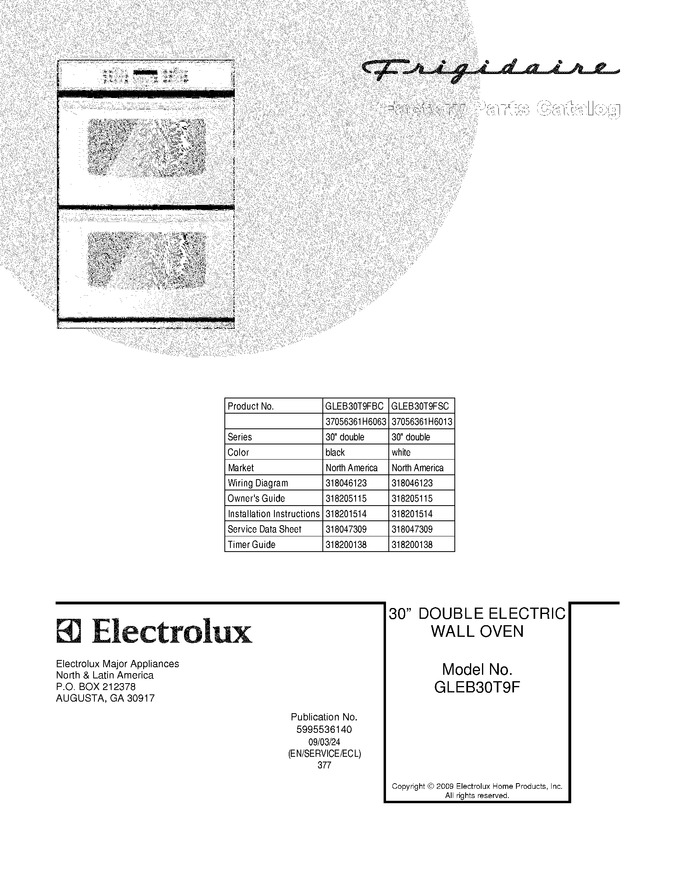 Diagram for GLEB30T9FSC