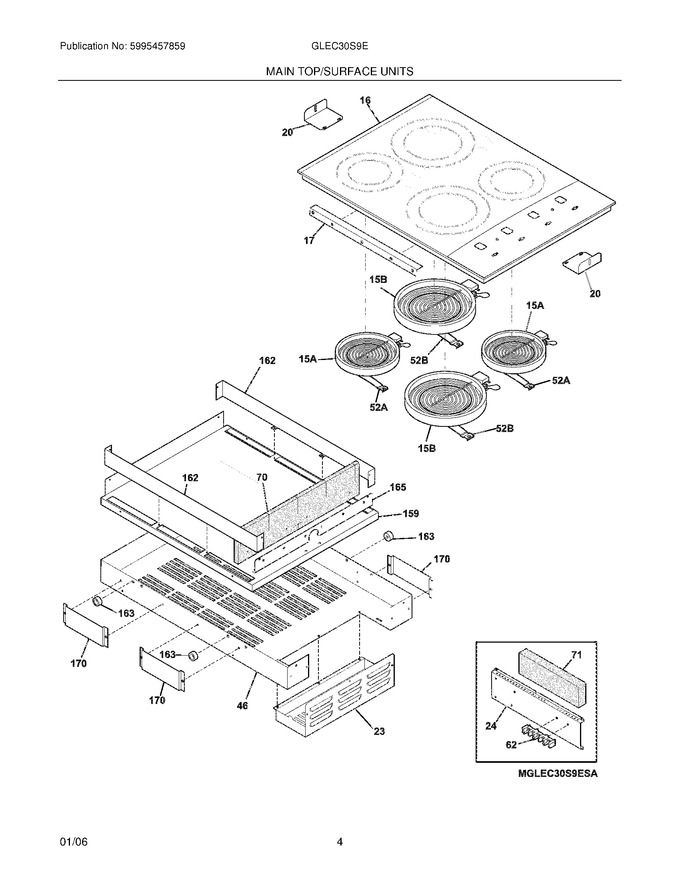 Diagram for GLEC30S9ESB