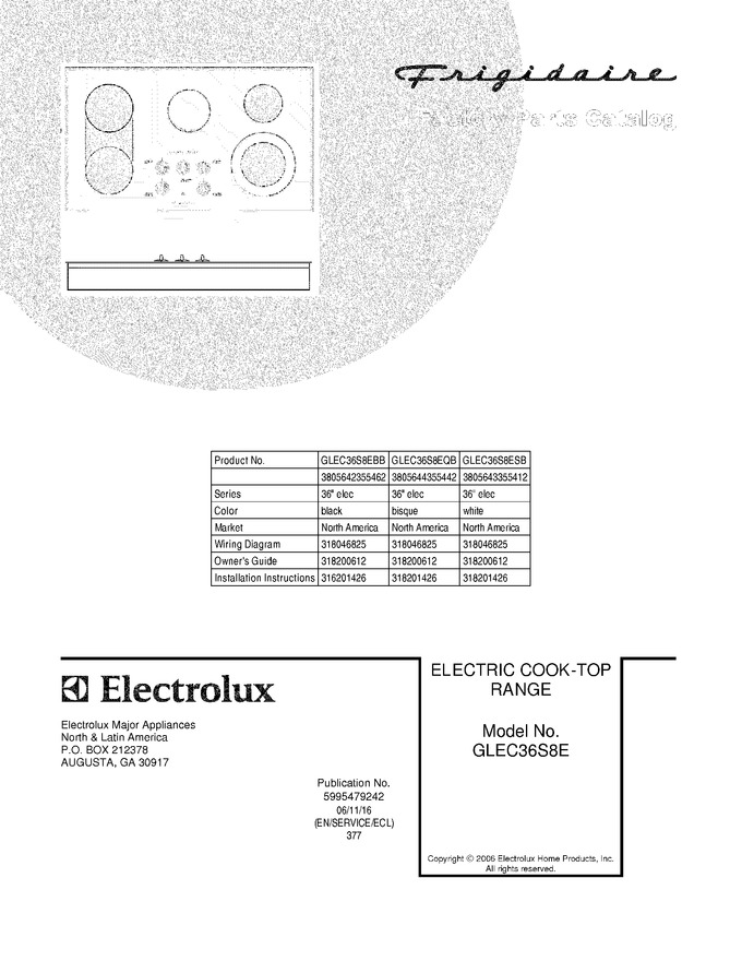 Diagram for GLEC36S8EQB