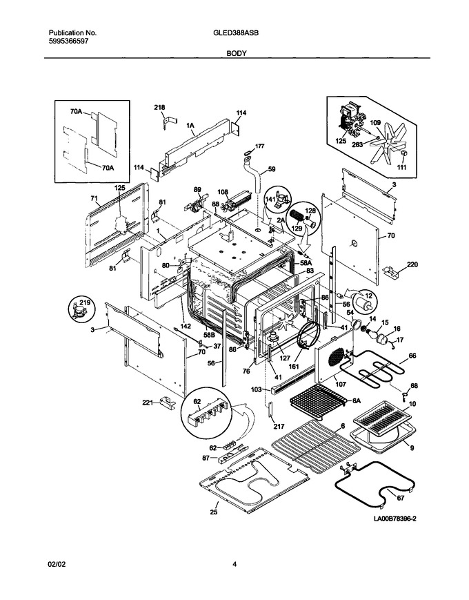 Diagram for GLED388ASB