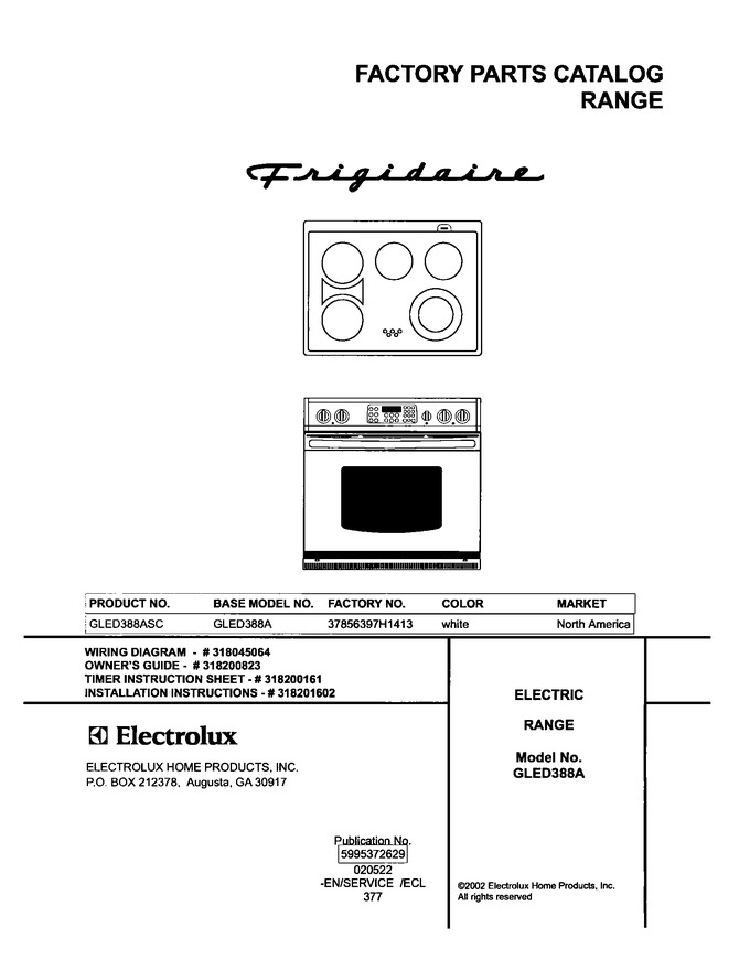 Diagram for GLED388ASC