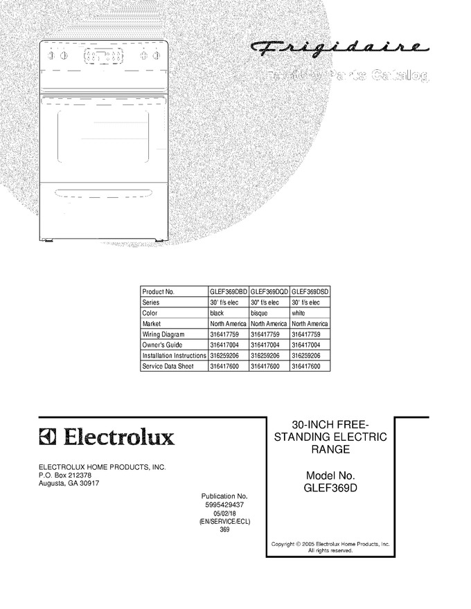 Diagram for GLEF369DSD