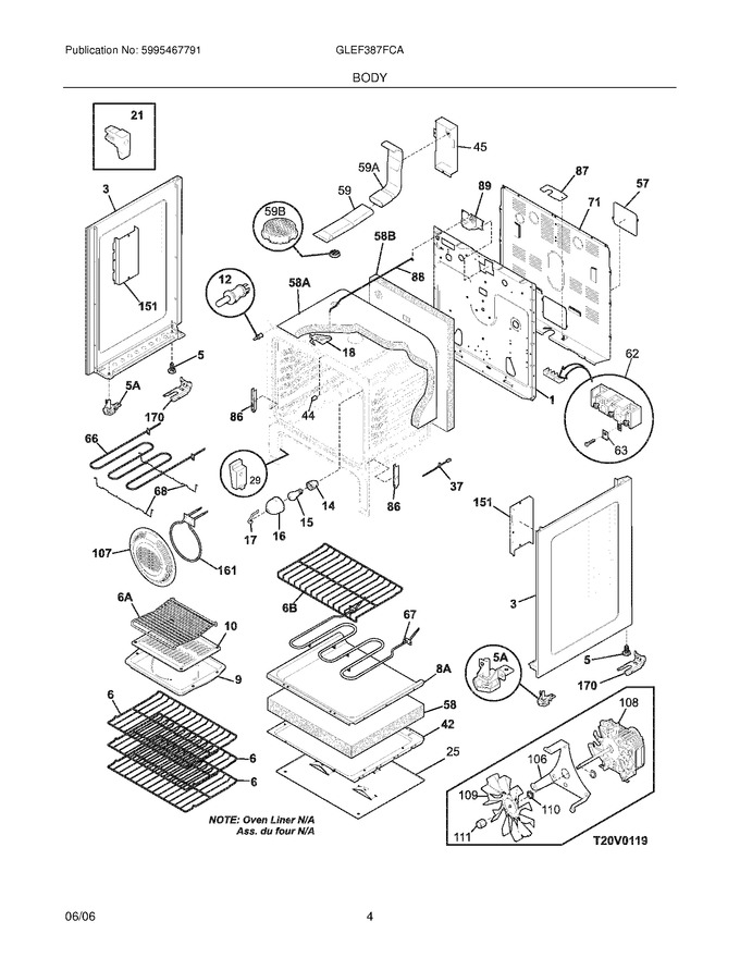 Diagram for GLEF387FCA