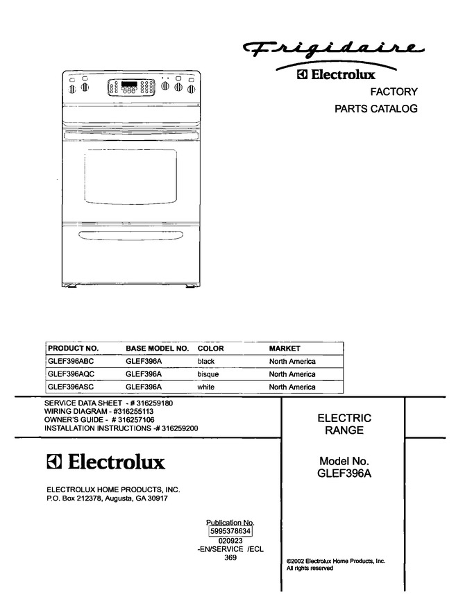 Diagram for GLEF396ABC