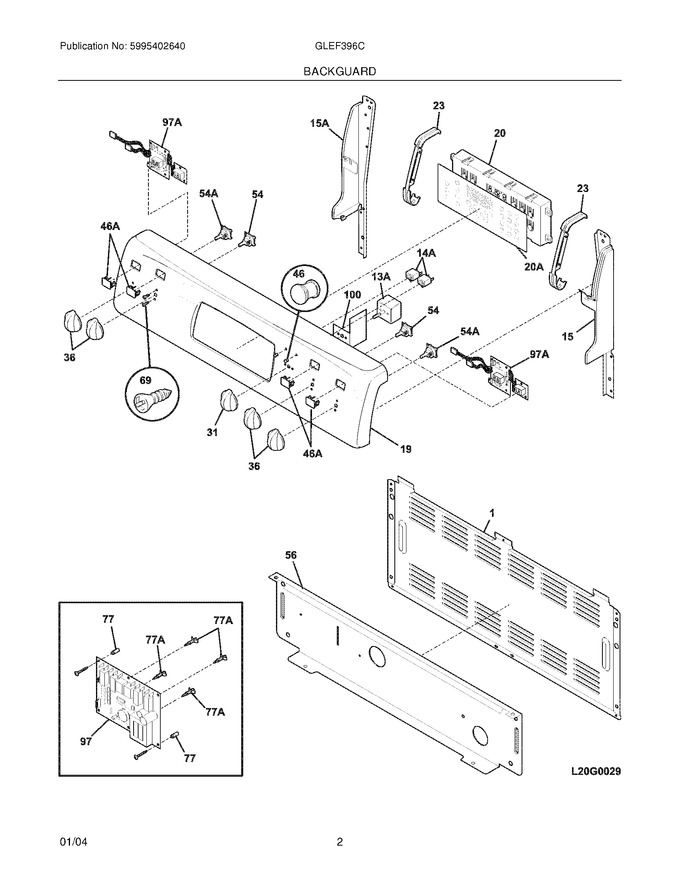 Diagram for GLEF396CSD