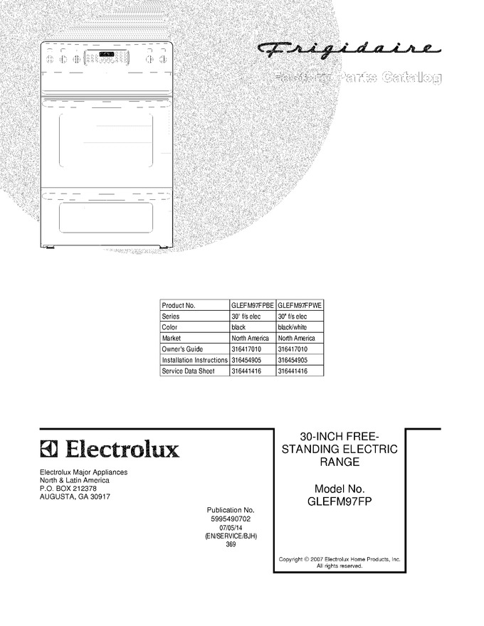 Diagram for GLEFM97FPWE