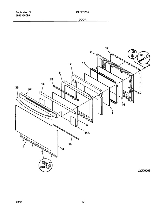 Diagram for GLEFS76ASB
