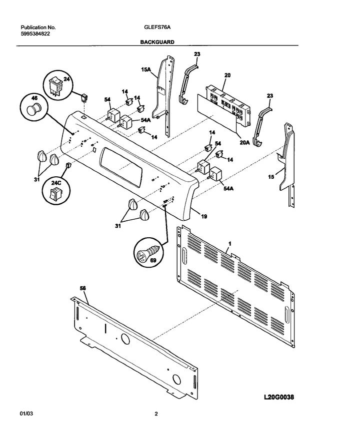 Diagram for GLEFS76ASJ