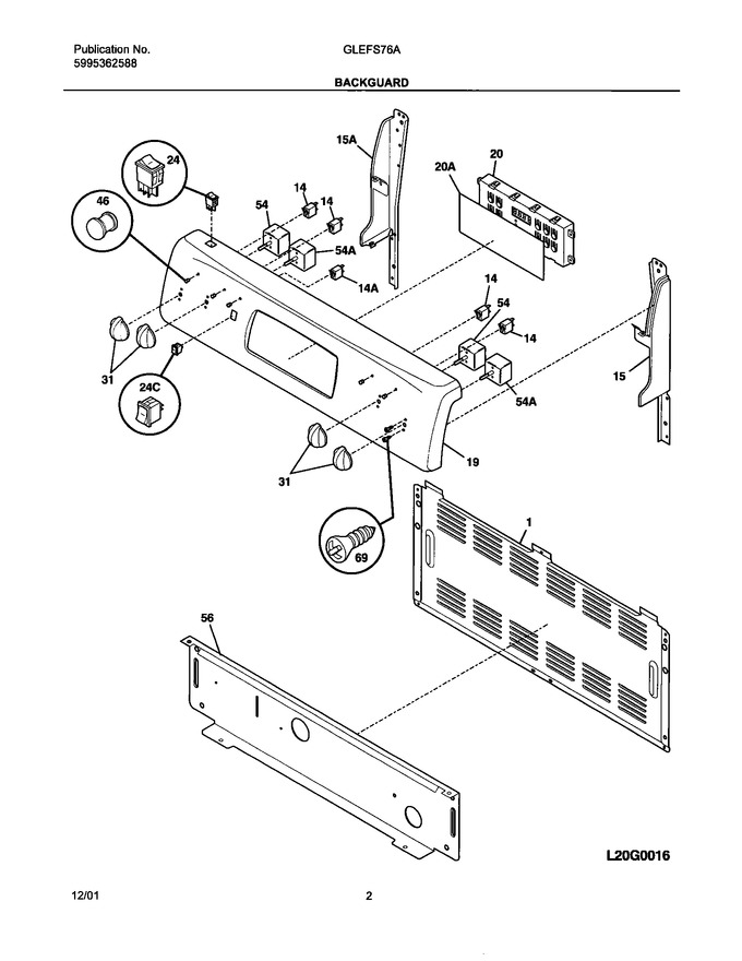 Diagram for GLEFS76AQE