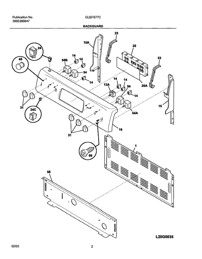 Diagram for GLEFS77CBA