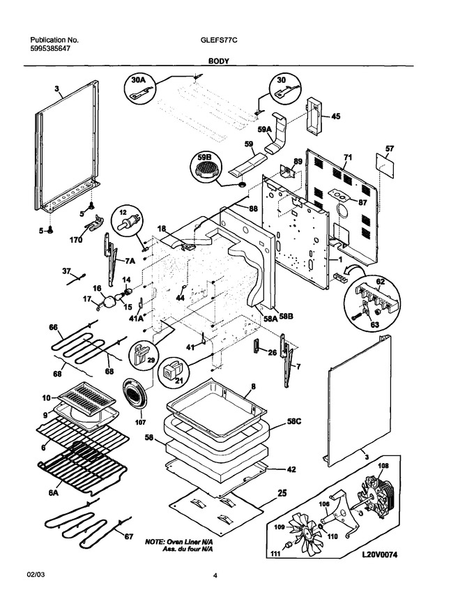 Diagram for GLEFS77CBA