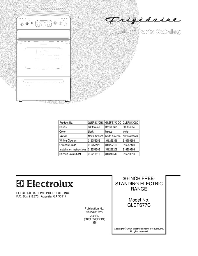 Diagram for GLEFS77CBC