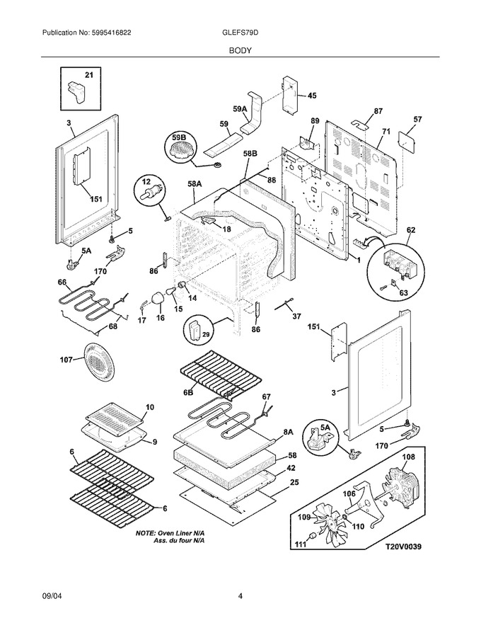 Diagram for GLEFS79DQA