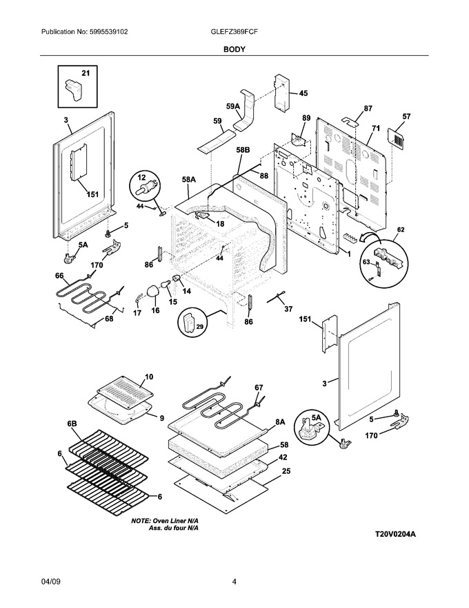 Diagram for GLEFZ369FCF