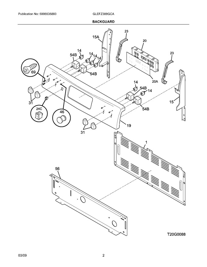Diagram for GLEFZ388GCA