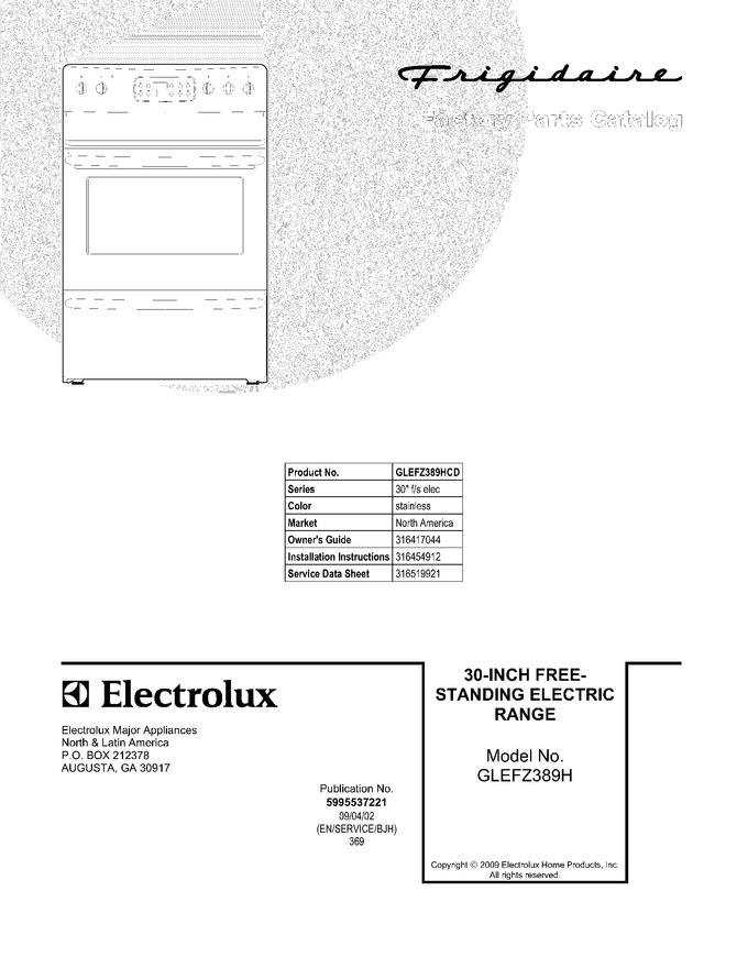 Diagram for GLEFZ389HCD