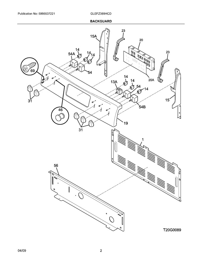 Diagram for GLEFZ389HCD