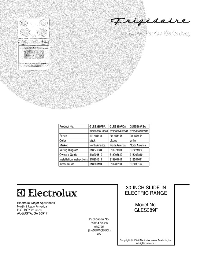 Diagram for GLES389FBA