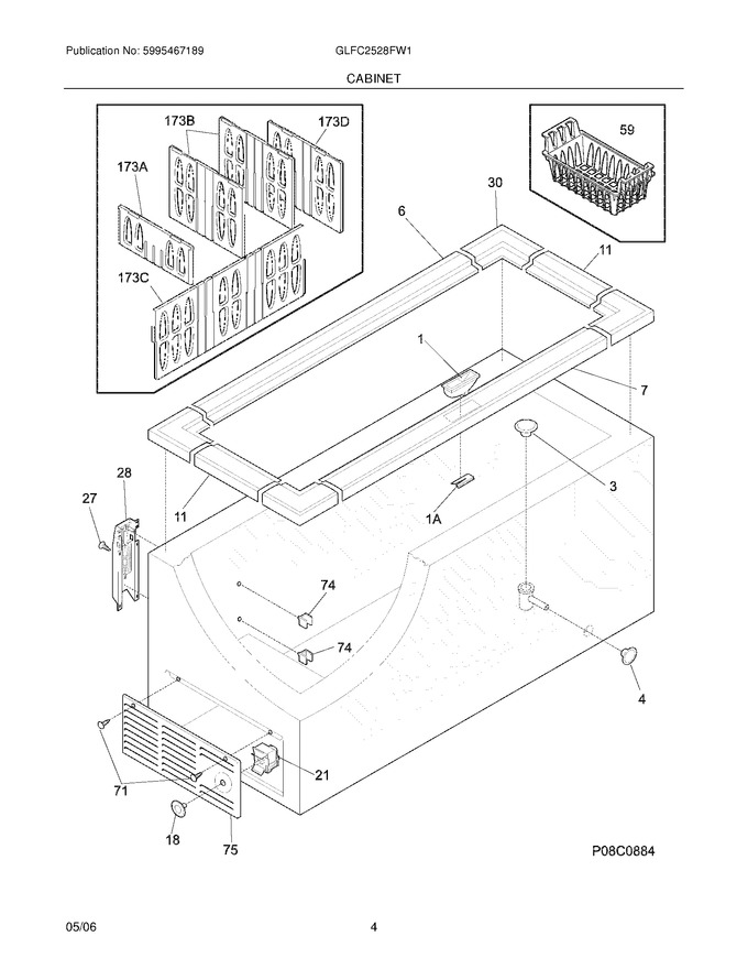 Diagram for GLFC2528FW1