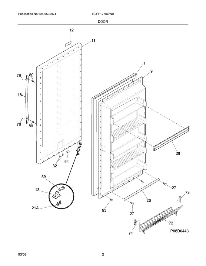 Diagram for GLFH1779GW0