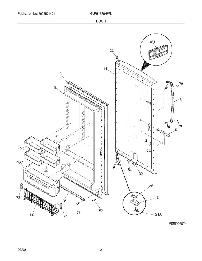 Diagram for GLFH17F8HWB