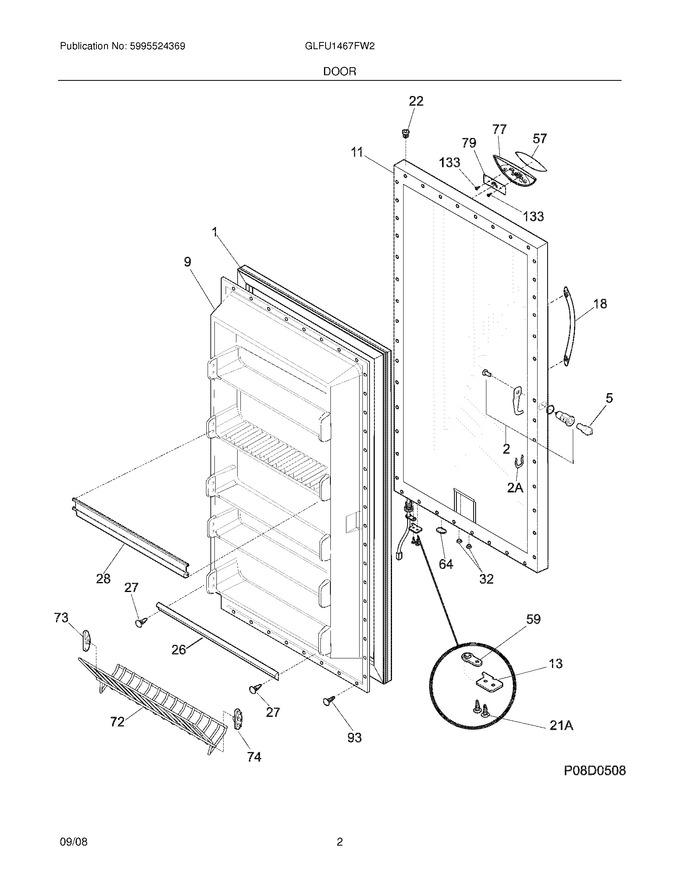 Diagram for GLFU1467FW2